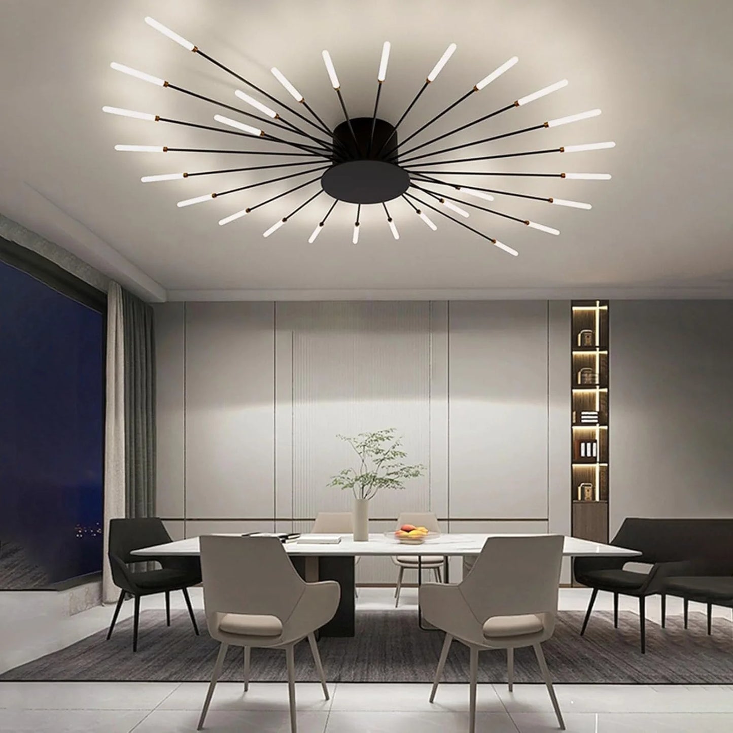 Plafonnier LED Moderne – Lumière Naturelle 4500K