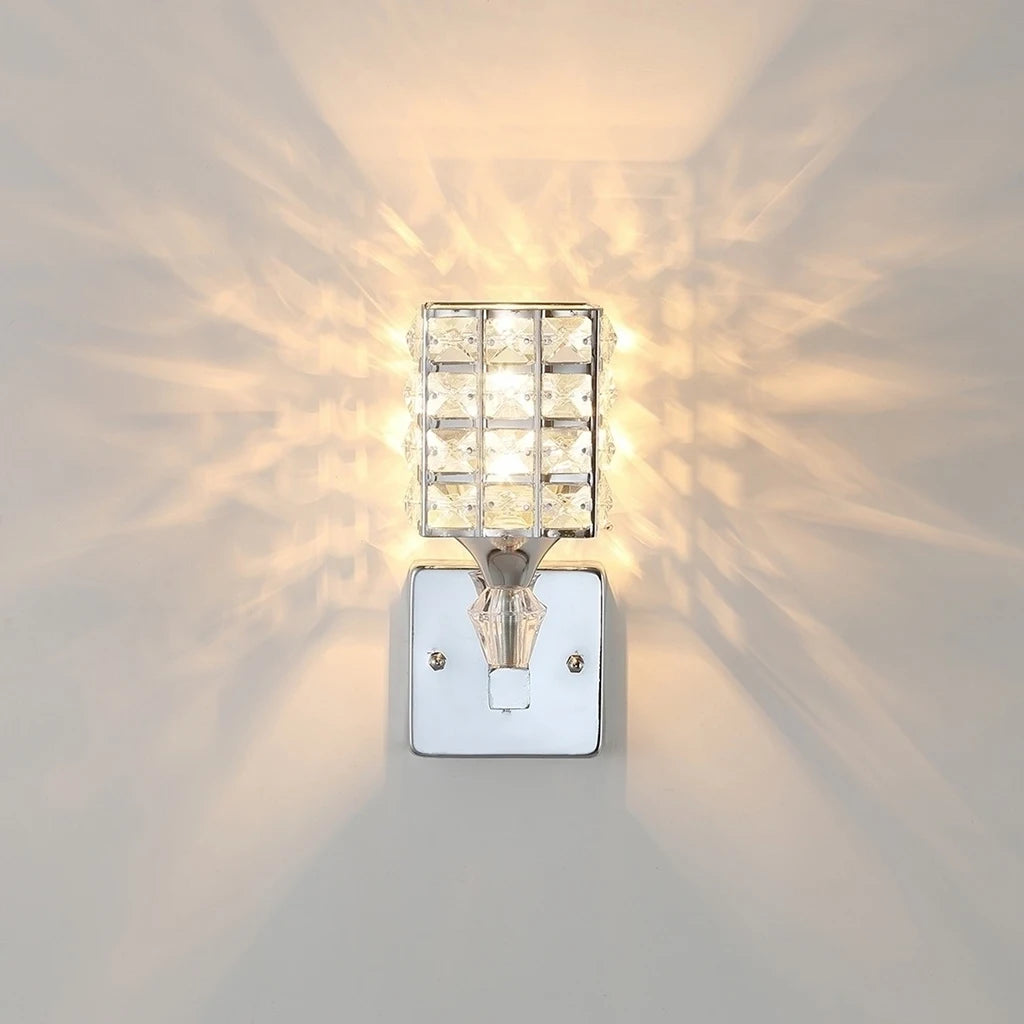 Applique Murale Cristal Chic – Élégance & Ambiance Moderne