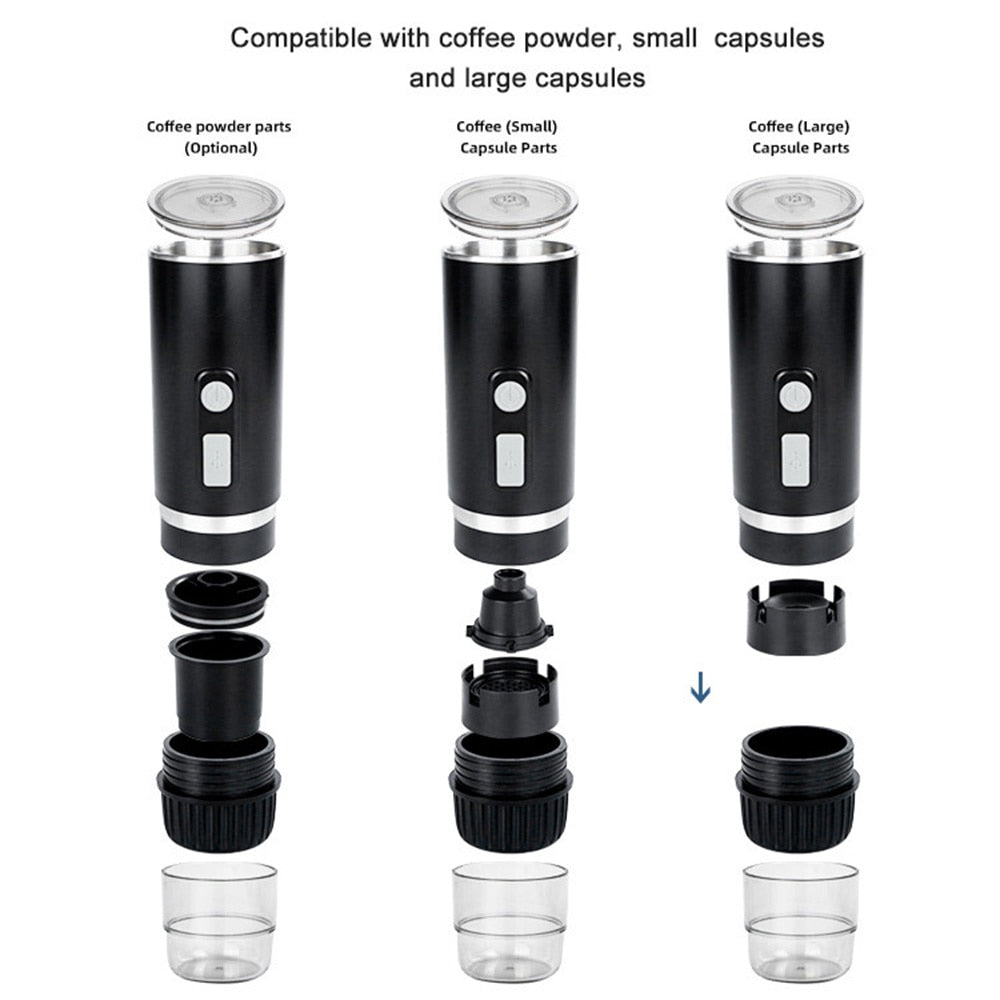 Espresso Coffee Machine Outdoor Portable Full Auto