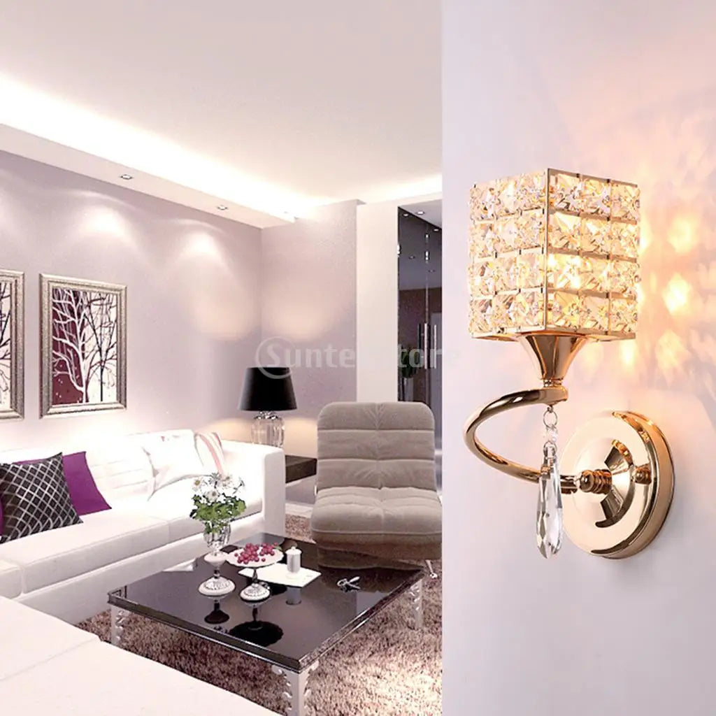 Applique Murale Cristal Chic – Élégance & Ambiance Moderne