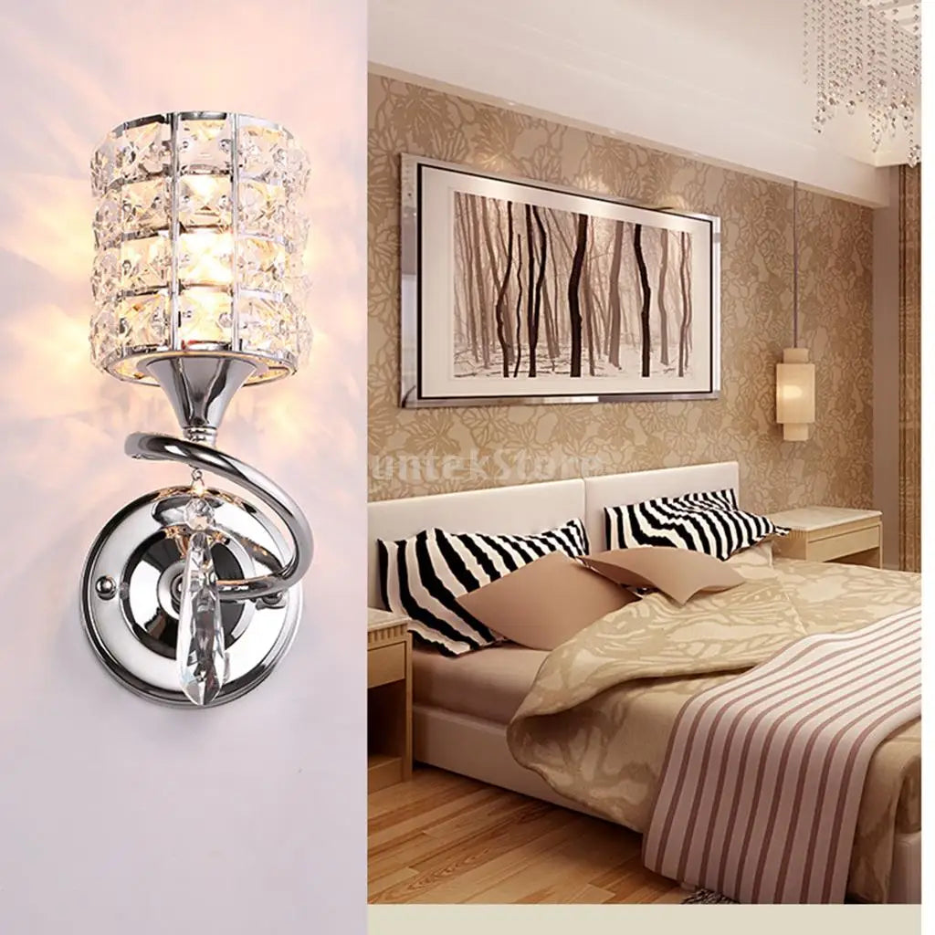 Applique Murale Cristal Chic – Élégance & Ambiance Moderne
