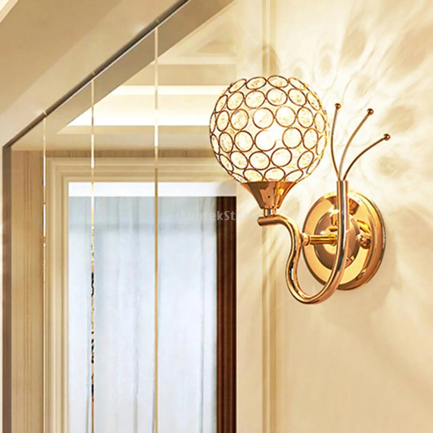Applique Murale Cristal Chic – Élégance & Ambiance Moderne