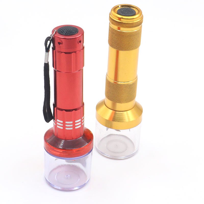 Electrical Aluminum Metal Grinder Crusher Crank Leaf Spice Herb Muller Machine Grinder kitchen