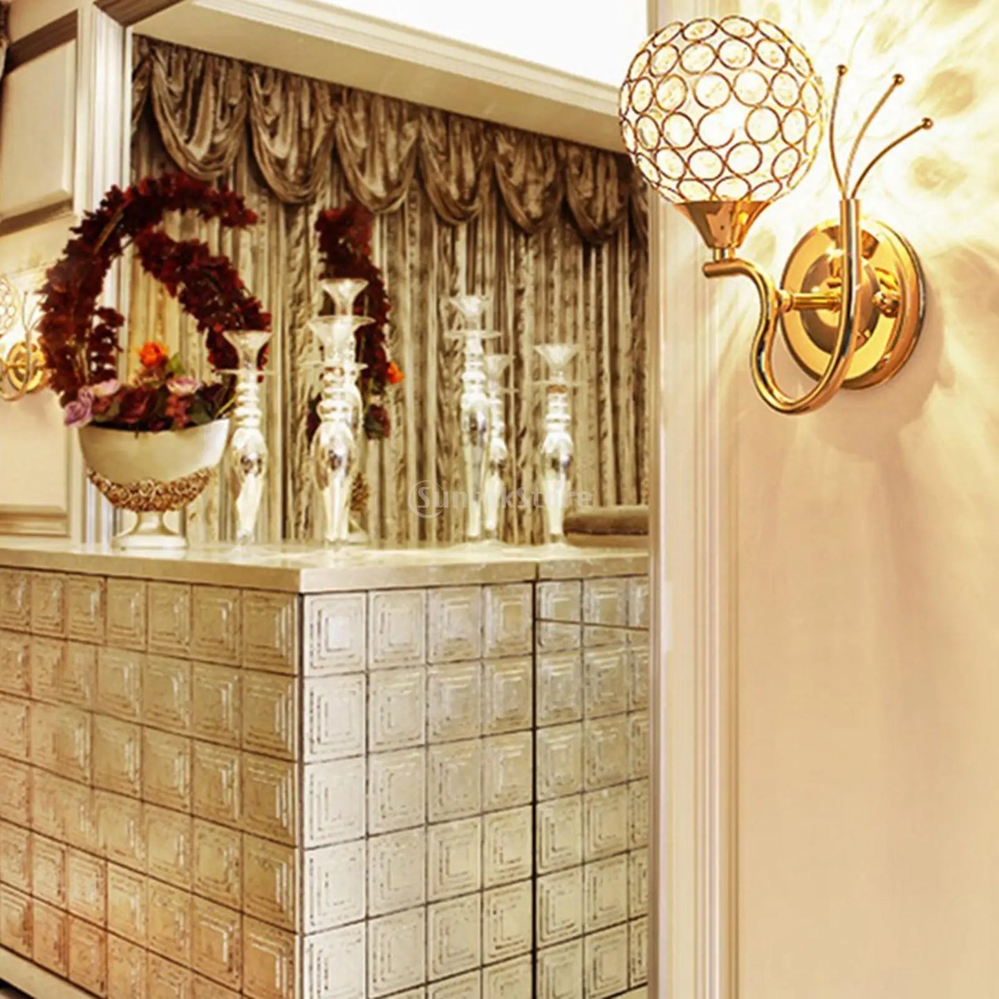 Applique Murale Cristal Chic – Élégance & Ambiance Moderne