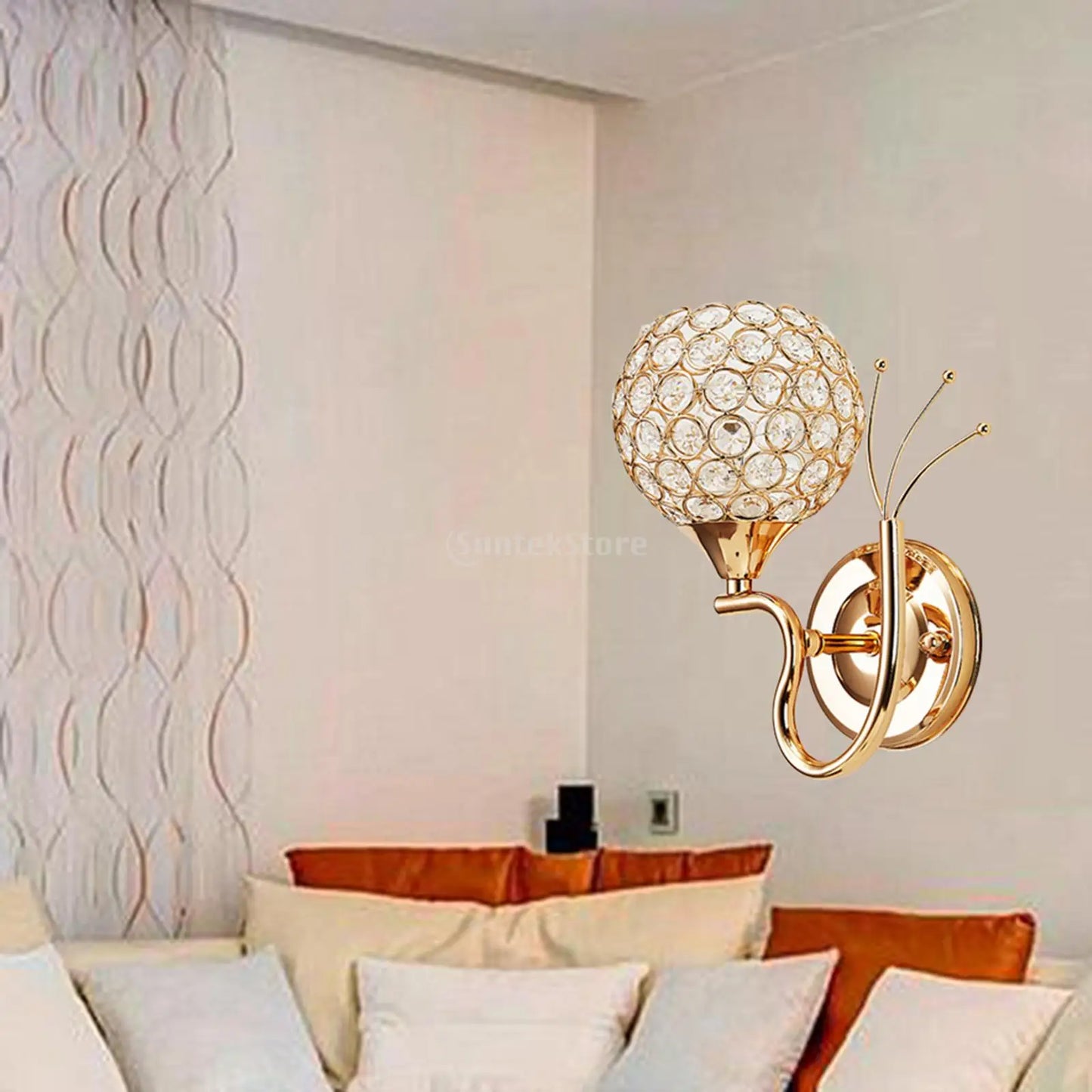 Applique Murale Cristal Chic – Élégance & Ambiance Moderne