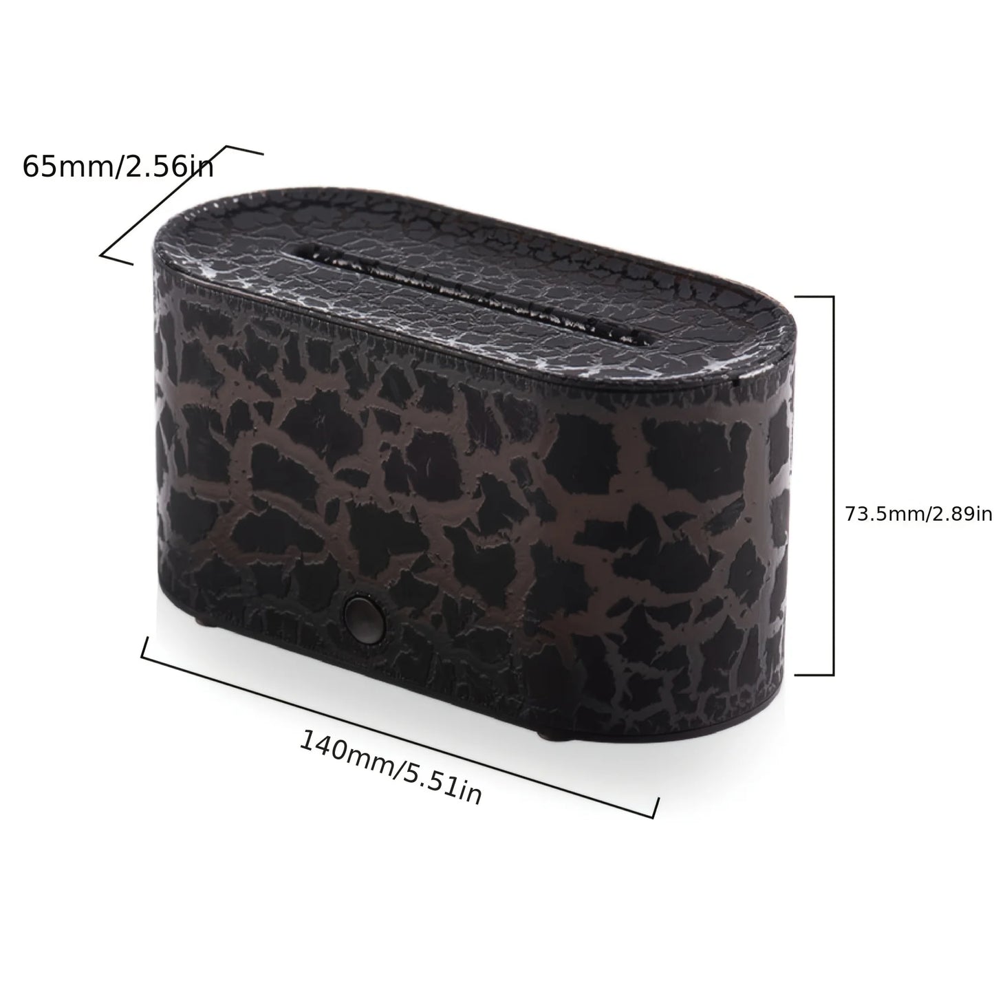 Diffuseur d’Arômes Lampe, Humidificateur – Effet Flamme LED